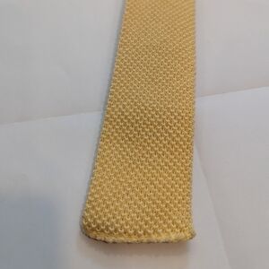 Cotton knit tie
